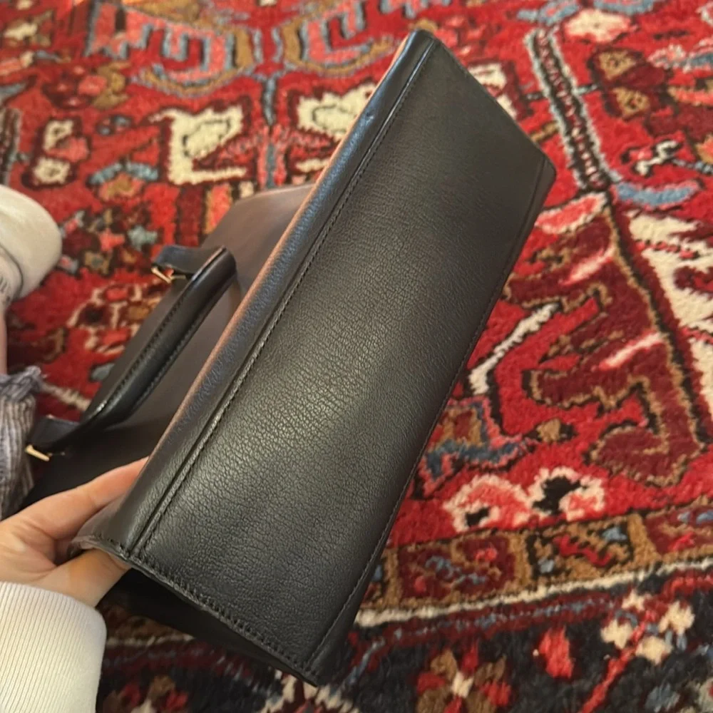 Kate Spade Chantelle Walter Place Satchel Purse Neutrals Black Pink White‎